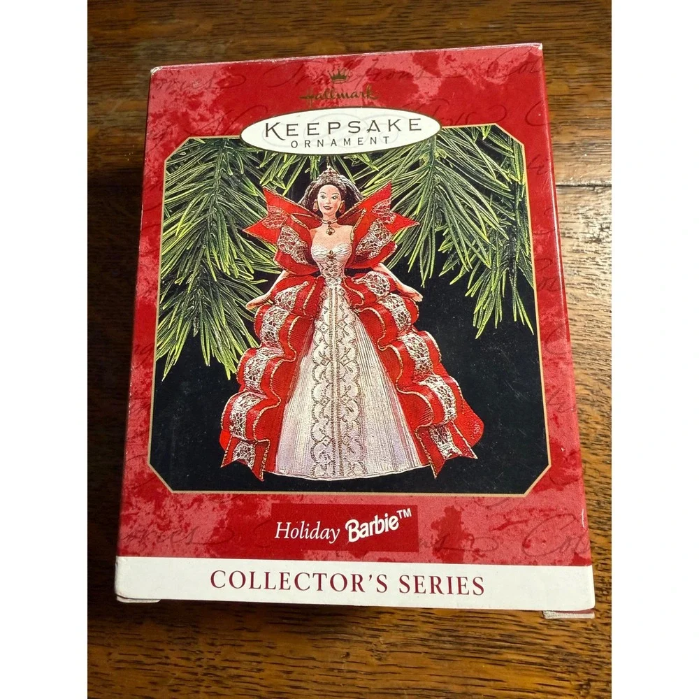 Hallmark Keepsake 1997 Holiday Barbie Ornament Collectors Series 5th in Series‎